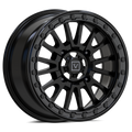 V16 BEADLOCK 15X7 +35MM 4X137 SATIN BLACK by Valor Offroad