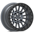 V16 BEADLOCK 15X8 -12MM 4X137 SATIN GUNMETAL by Valor Offroad
