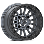 V16 BEADLOCK 15X8 -12MM 4X156 SATIN GUNMETAL