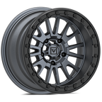 V16 BEADLOCK 15X8 -12MM 5X114.3 SATIN GUNMETAL