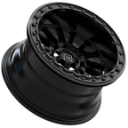 V16 BEADLOCK 15X8 -12MM 4X137 SATIN BLACK