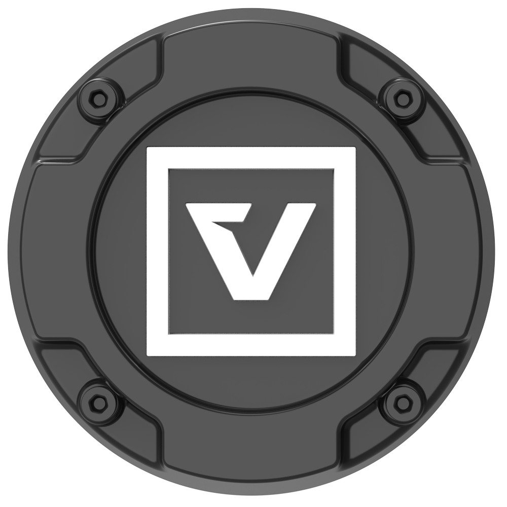 VCAP1 SATIN BLACK SW LOGO - ABS