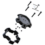 VCAP2 CAP RISER SATIN BLACK - ABS