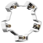 VCAP2 CAP RISER CHROME - ABS