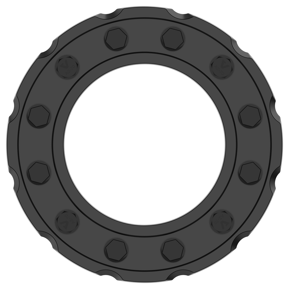 VDRING20 RING (V08) SATIN BLACK - ABS