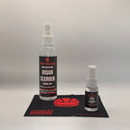 Visor Cleaner- Streak-Free, Safe on Tinted & Coated Visors (Microfiber Included)