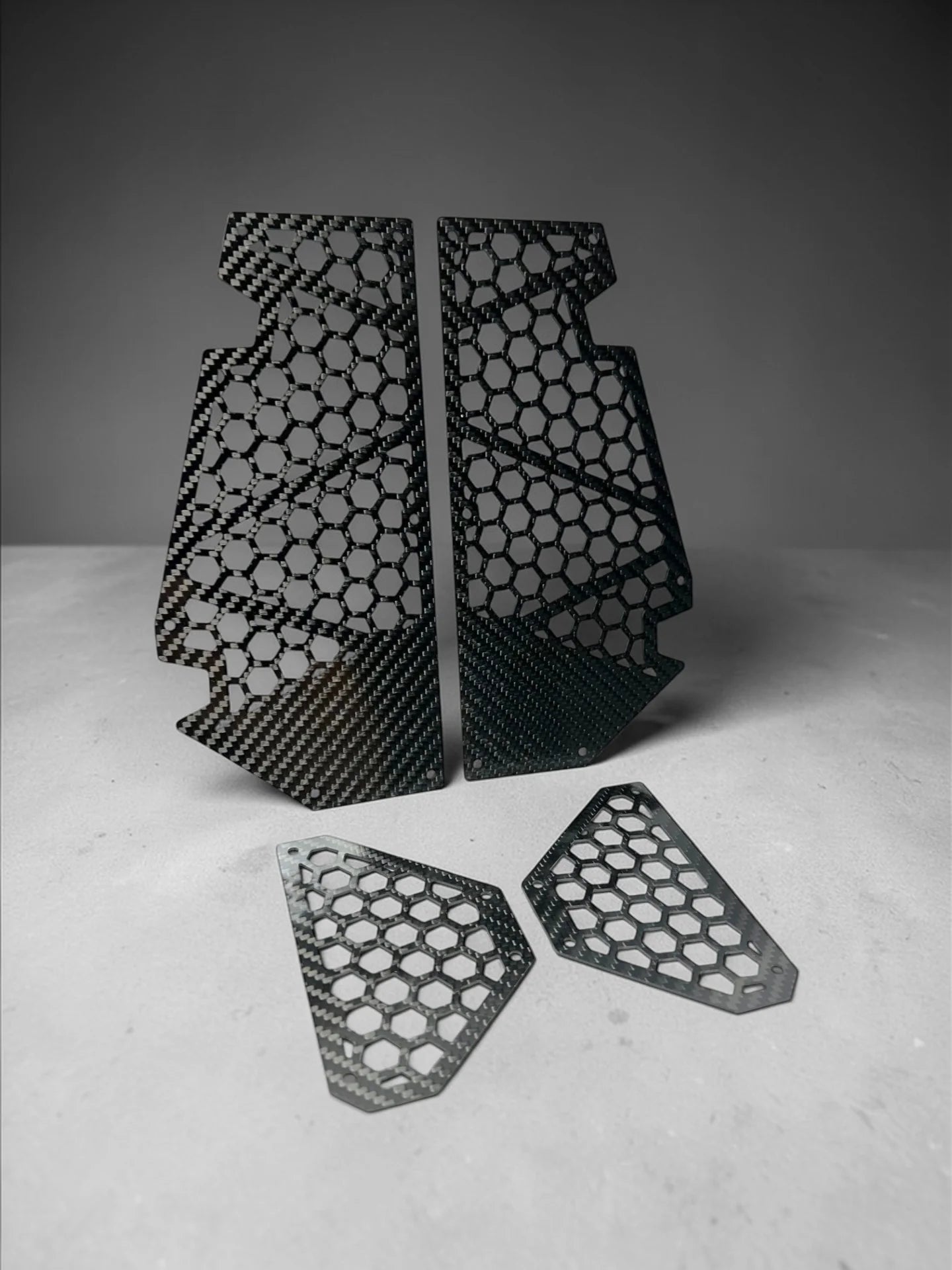 Polaris Xpedition Carbon Fiber Side Air Vent Set