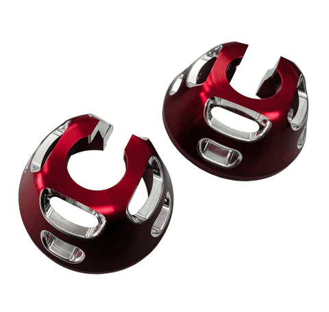 Rzr Pro R & Turbo R Front Lower Shock Spring Retainer Cups image 2