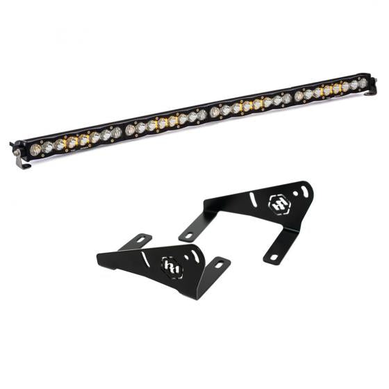 Polaris 2022 Rzr Pro R S8 40 Inch Light Bar Roof Kit Baja Designs image 0