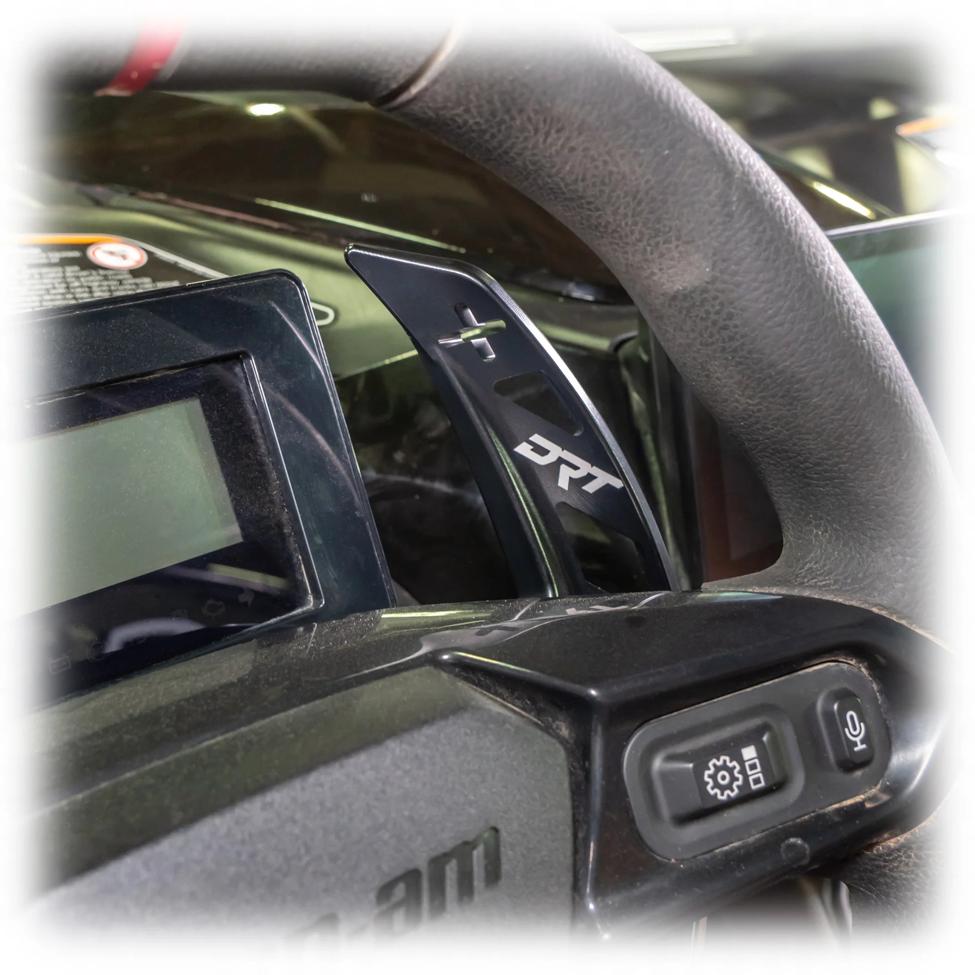 DRT Can-Am 2024+ Maverick R Billet Paddle Shifters image 8