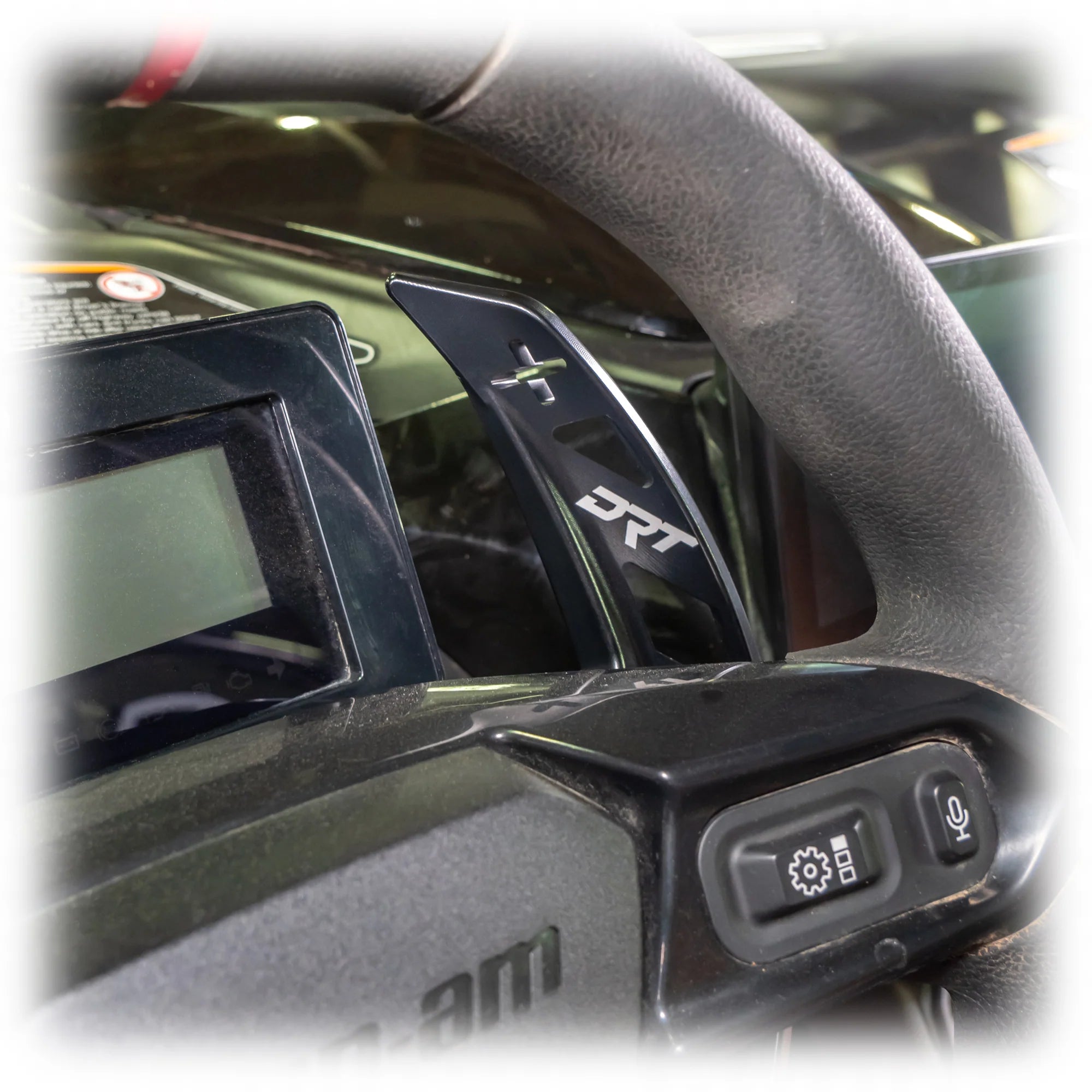 DRT Can-Am 2024+ Maverick R Billet Paddle Shifters image 8
