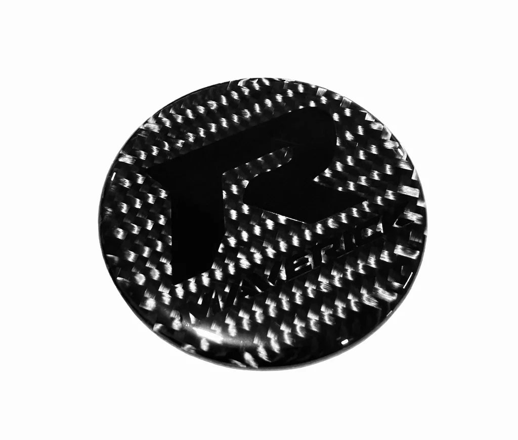Can-Am Maverick R Carbon Fiber Hood Badge image 0