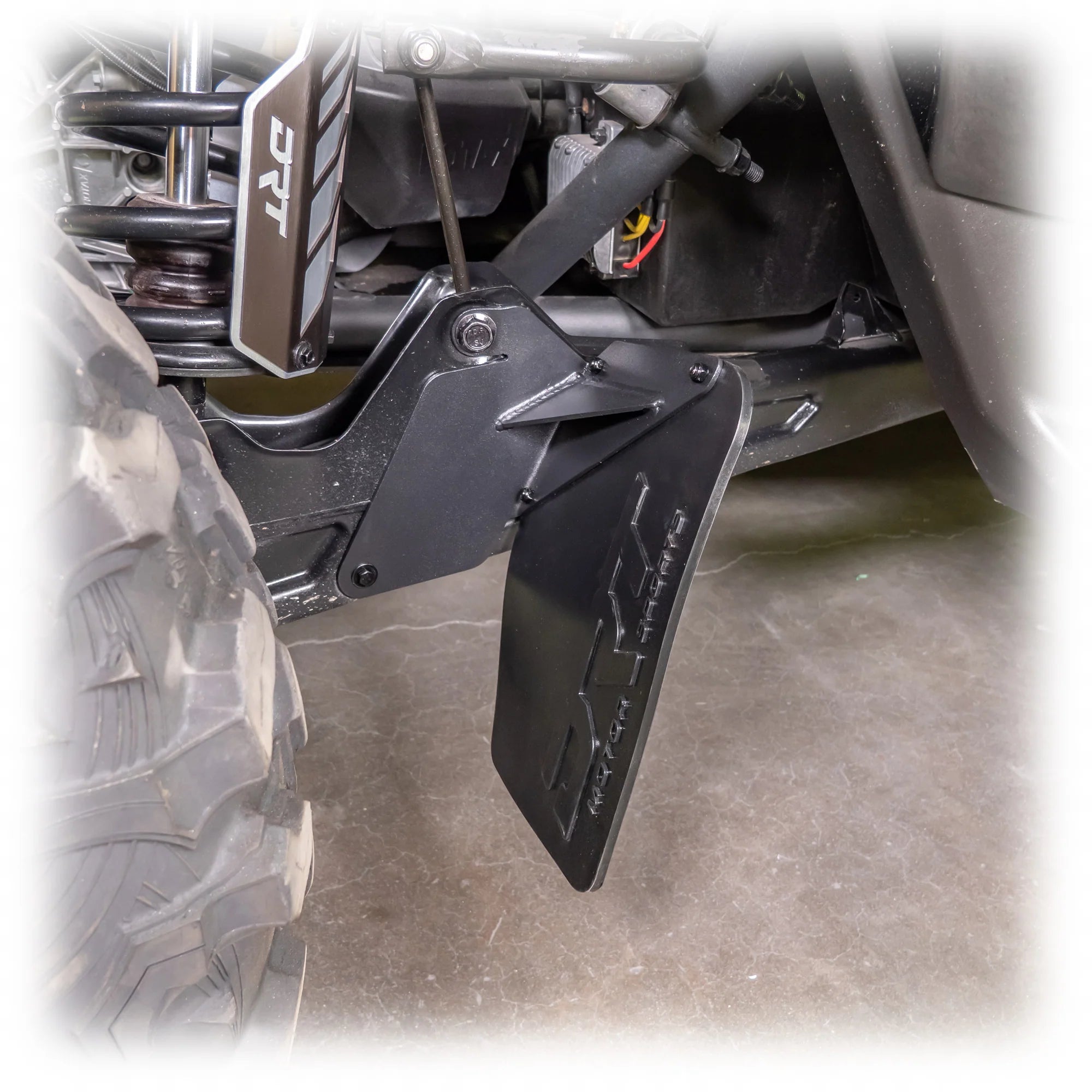 Can-Am 2017+ Maverick X3 Billet Aluminum Rock Guard Mud Flap Kit image 3