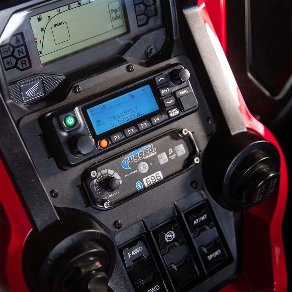 Honda Talon 1000 R/X Mount For Rdm Radio And Intercom image 1