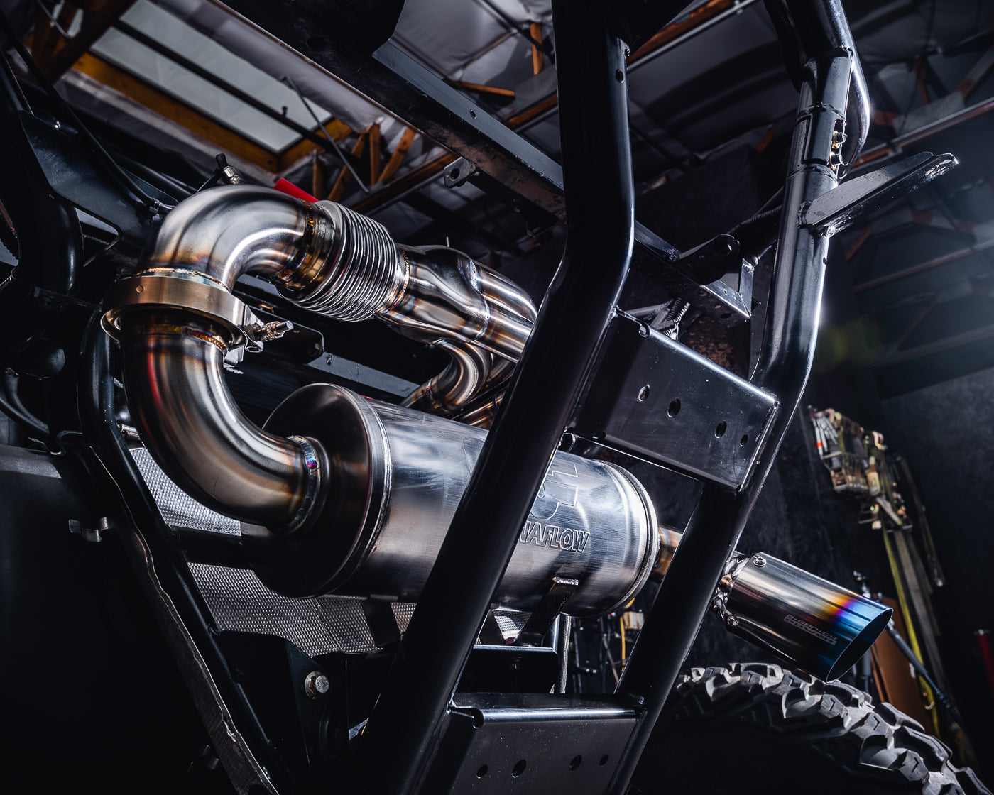 Agency Power Full Header And Exhaust System Textron Wildcat Xx image 1