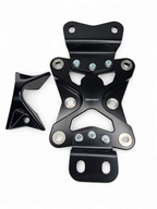 2022 to Current Can Am X3 10 Bolt Radius Rod Plate with Pull Hook (Black) image 5