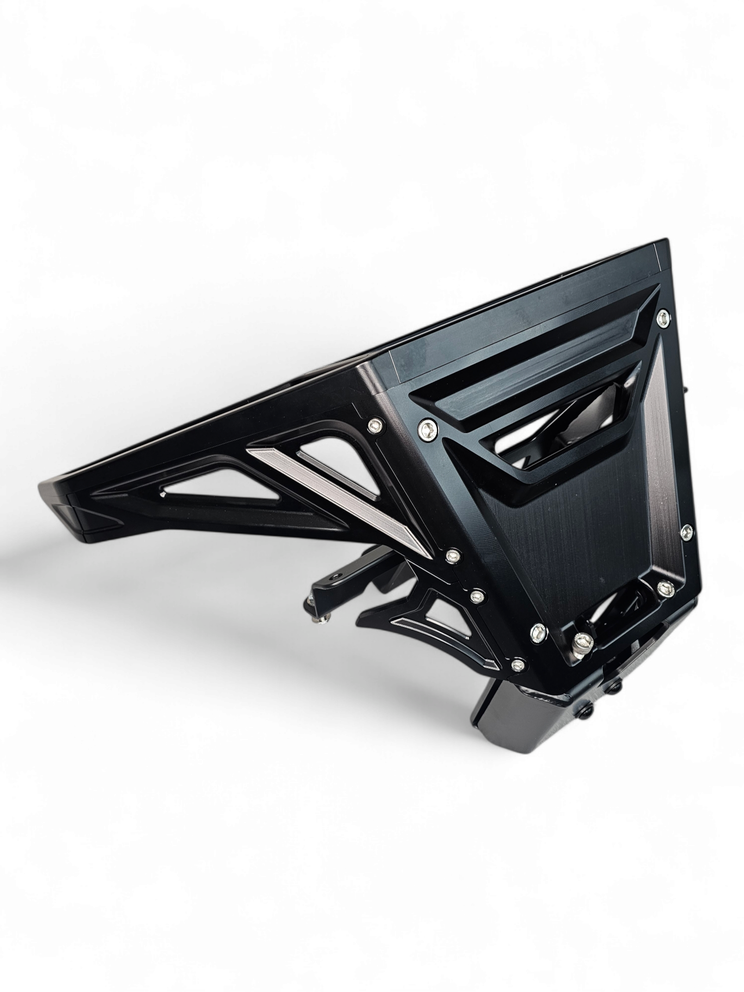 2017+ Can-Am X3 Maverick Machined Billet Front Winch Bumper (Black Anodize) image 5