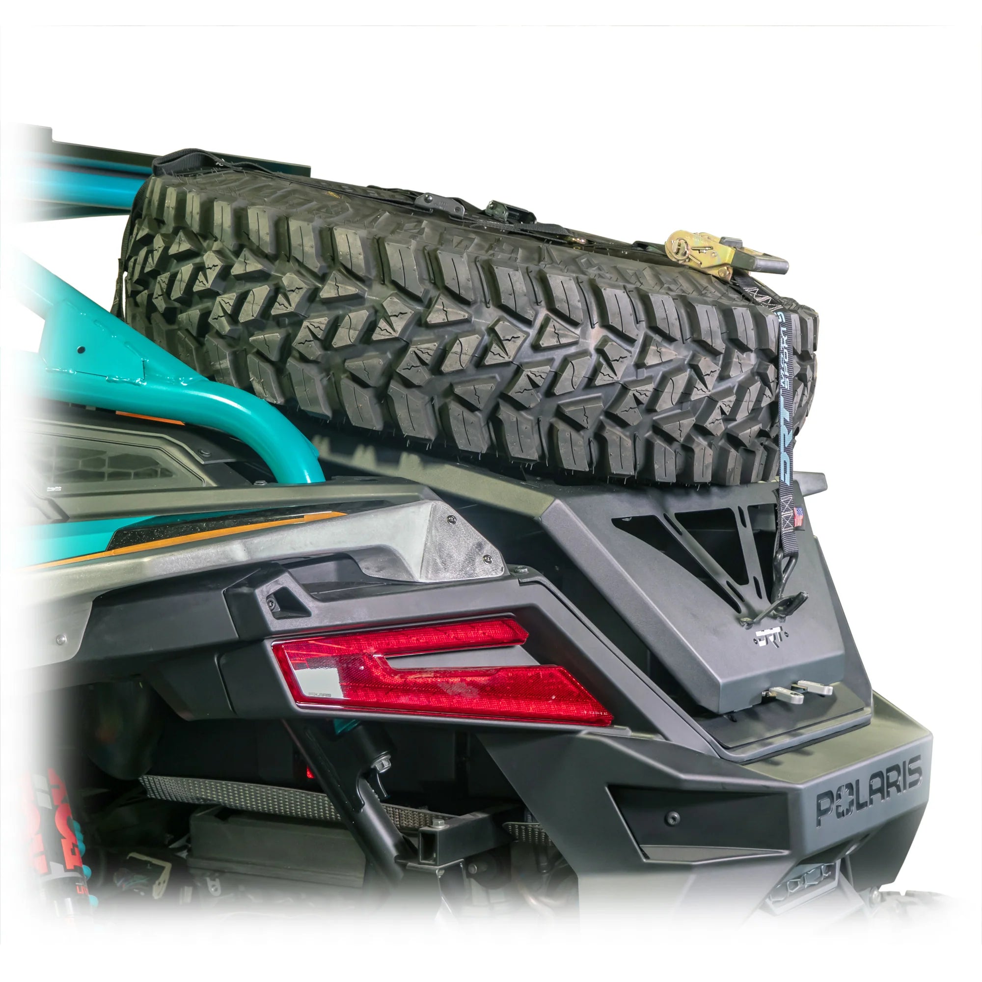 DRT Polaris RZR Pro Series Tire Carrier/Adventure Rack V2.0 image 3