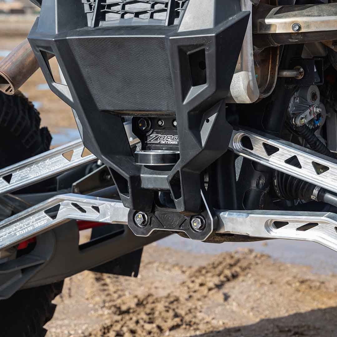 Polaris Rzr Pro R | Turbo R Intense Series Billet Gusset Plate With Tow Ring image 2