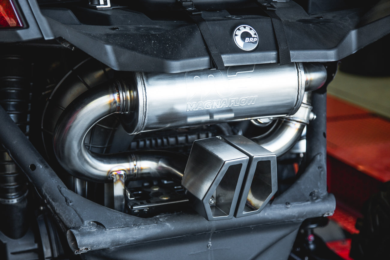 Agency Power Valvetronic Exhaust System Can-Am Maverick X3 image 1