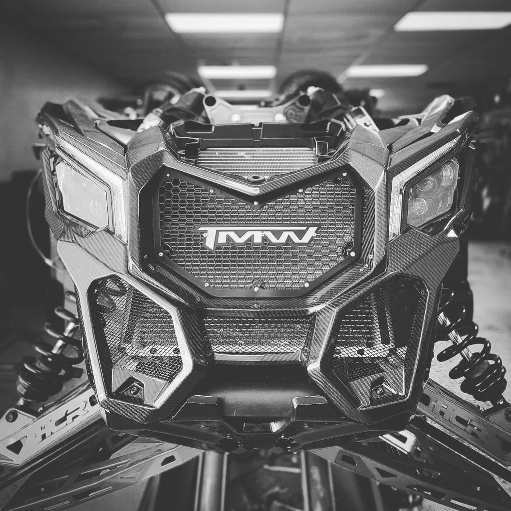 Can-Am Maverick X3 Carbon Fiber Front Fascia image 2