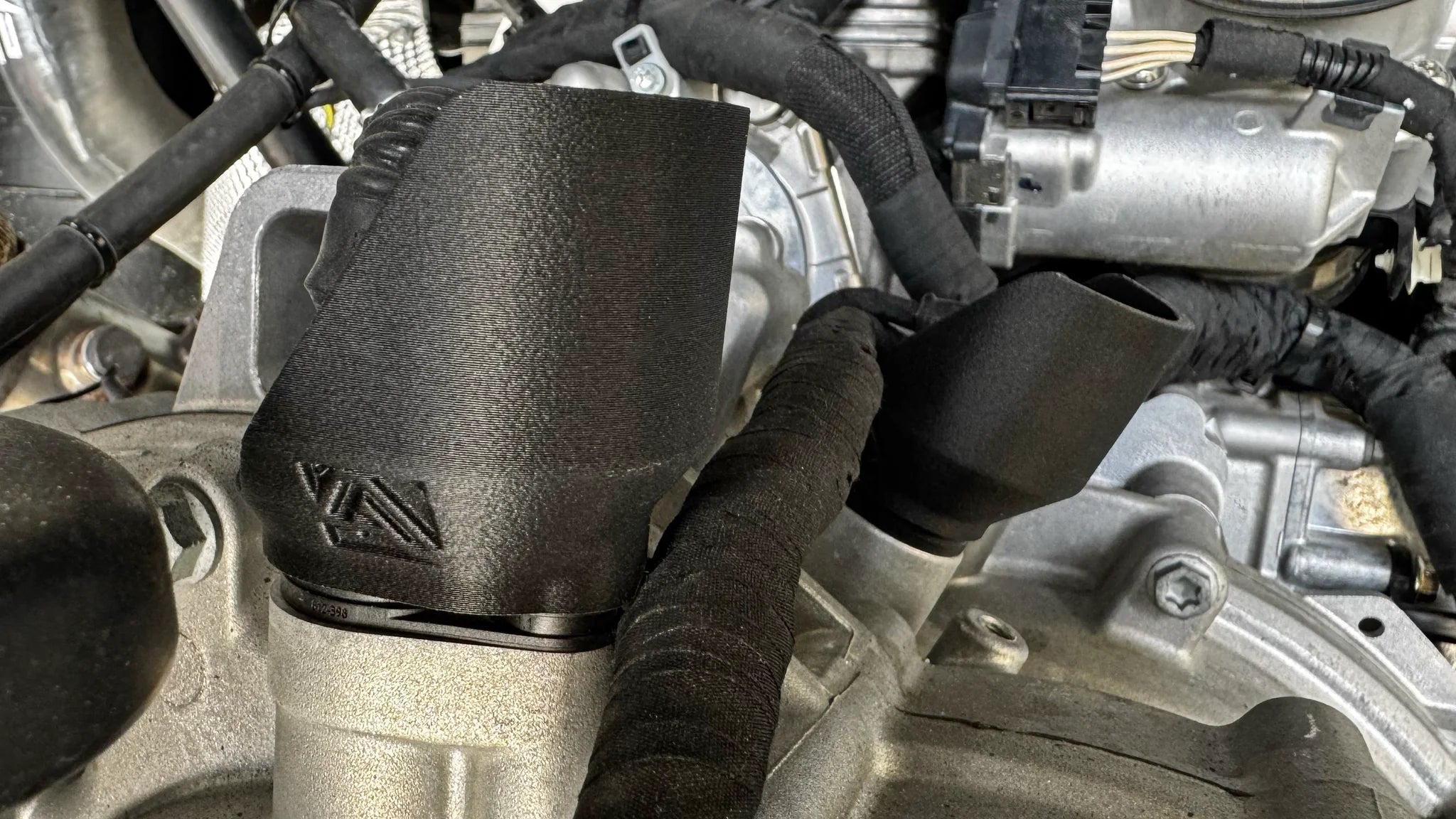 ARD Can-Am Maverick R Transmission Sensor Guard Kit image 0