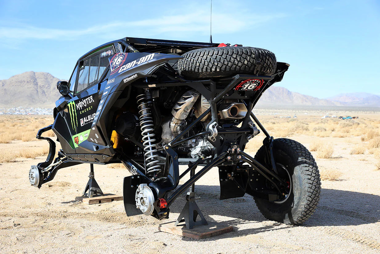 ARD Can-Am Maverick R Trailing Arm Mud Flap Guards image 1
