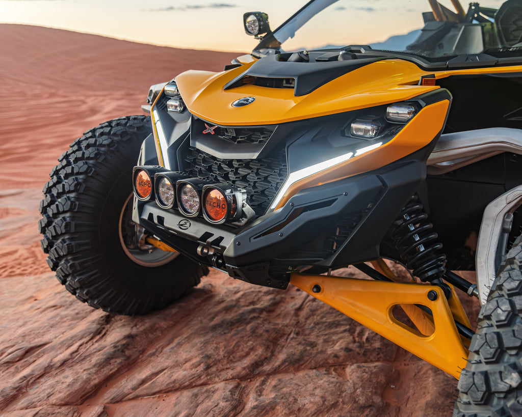 2024 to Current Maverick R Volt Front Winch Bumper image 4