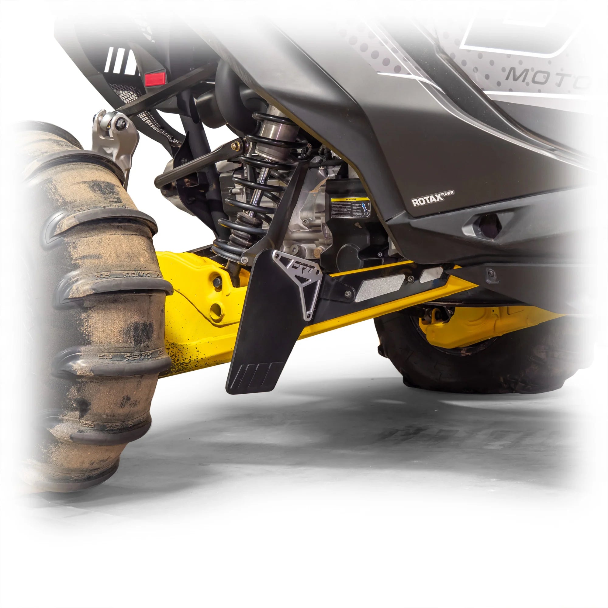 Can-Am 2024+ Maverick R Billet Rear Aluminum Mud/Rock Guard Kit image 5