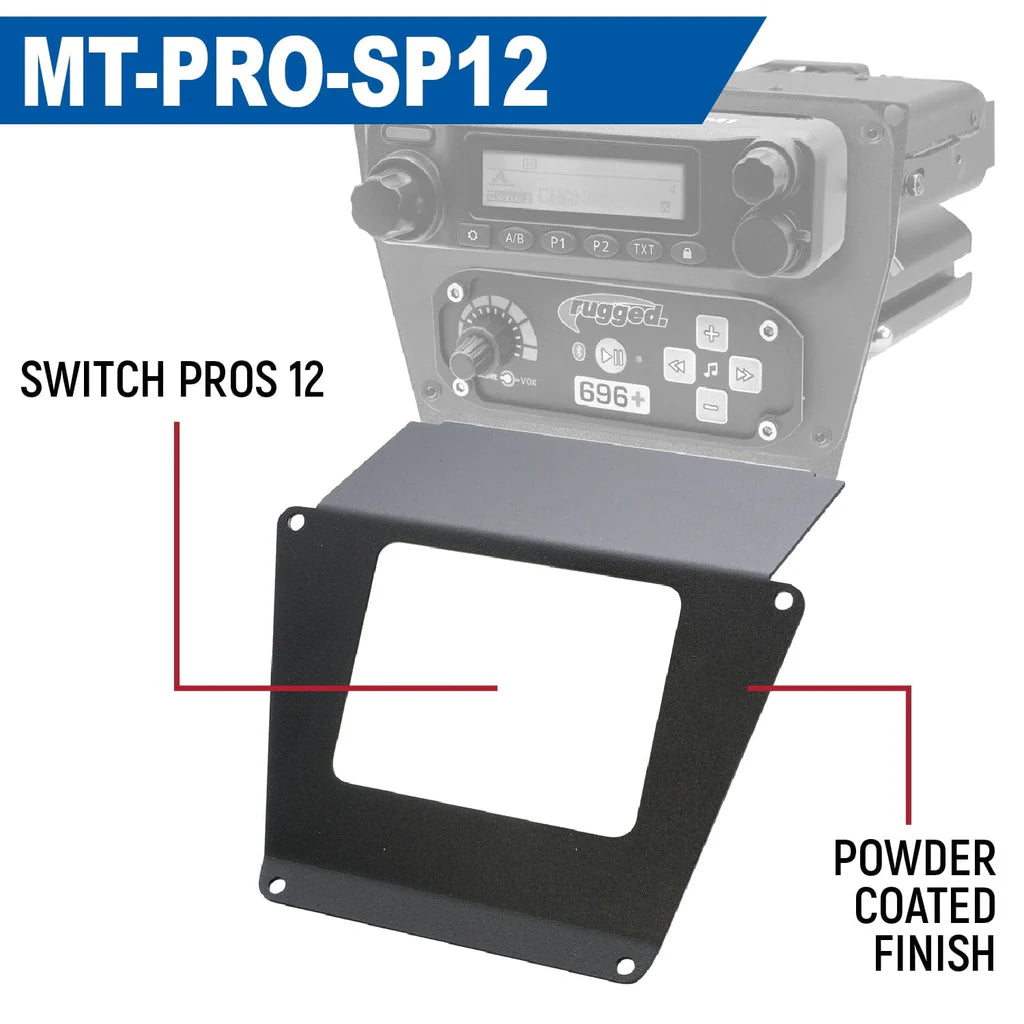 Lower Accessory Panel for RZR PRO XP, RZR Turbo R, and RZR PRO R Dash Mount image 4