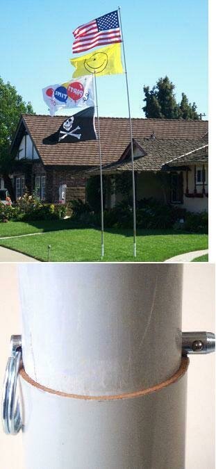 5150 Whips 22' Camping Flag Pole image 1