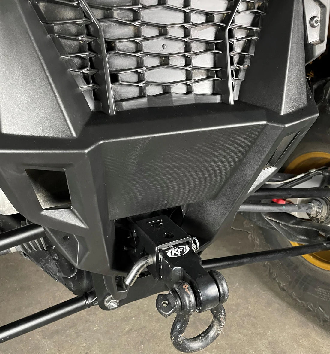 Fastlab Rzr Turbo R / Pro R Rear Hitch Pull Plate image 1