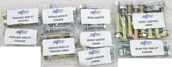 Polaris Pro R/Turbo R Suspension Hardware Kit image 0