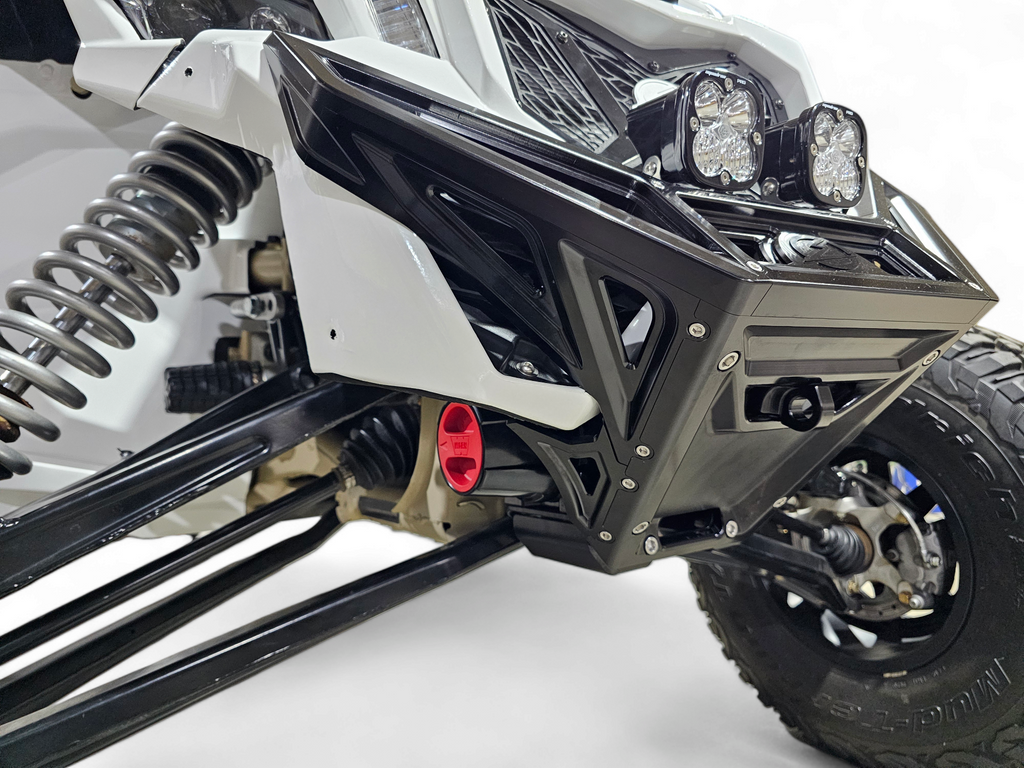2017+ Can-Am X3 Maverick Machined Billet Front Winch Bumper (Black Anodize) image 13
