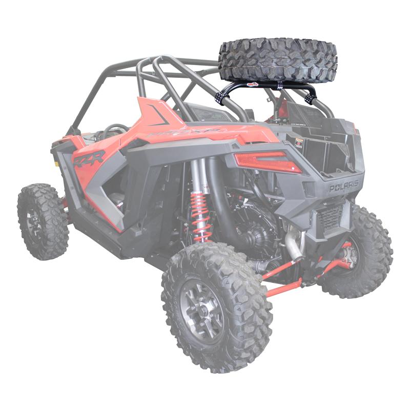 Factory Utv Polaris Rzr Pro Xp Dual Clamp Spare Tire Mount image 0