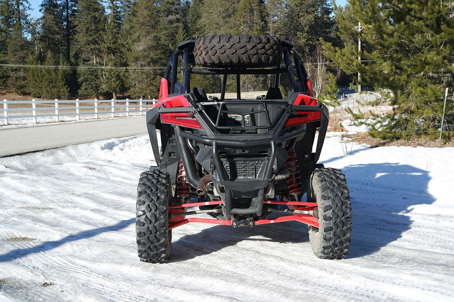 Rzr Pro Xp Spare Tire Carrier - Aprove Usa image 4