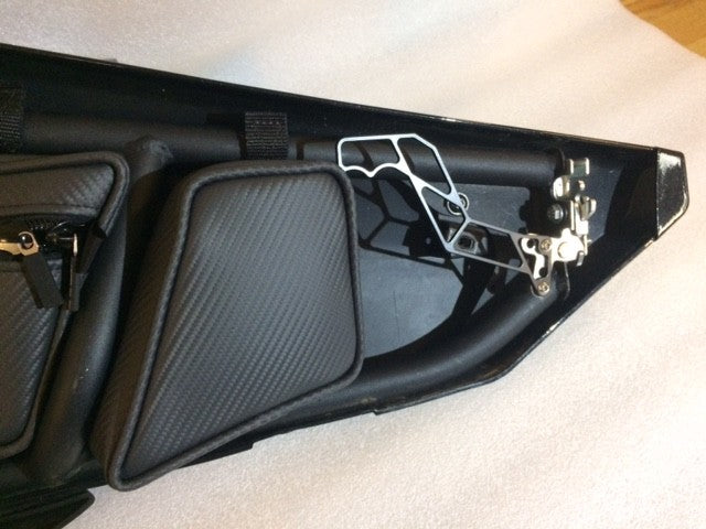 Can Am Maverick X3 Black Door Handle Kit image 5