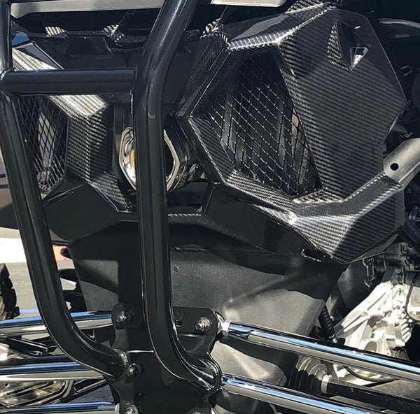 Can-Am Maverick X3 Carbon Fiber Exhaust Shroud image 1