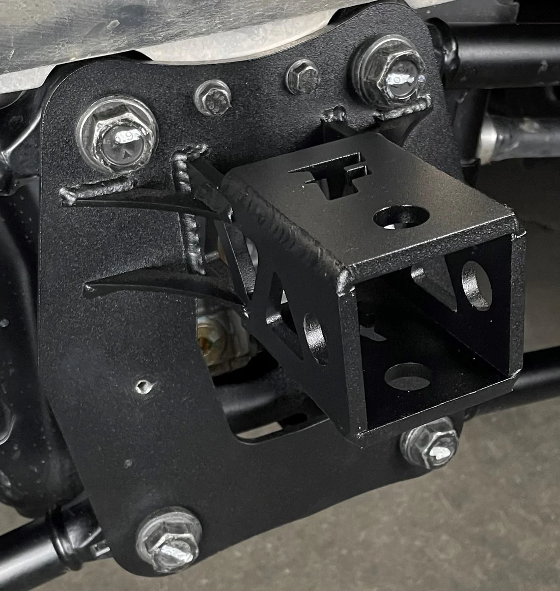 Fastlab Rzr Turbo R / Pro R Rear Hitch Pull Plate image 0