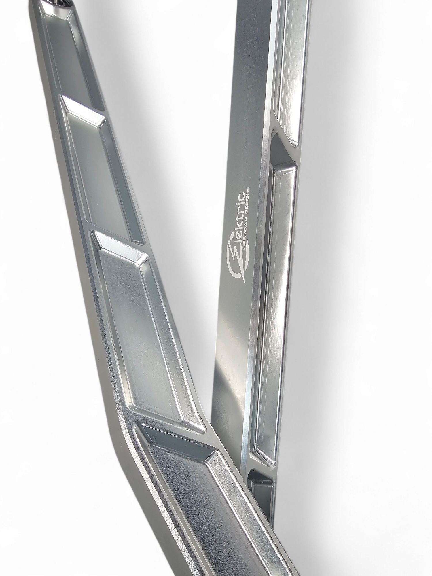 Polaris RZR Pro R, Pro S, Turbo R High Clearance Radius Rods in Clear Finish image 2