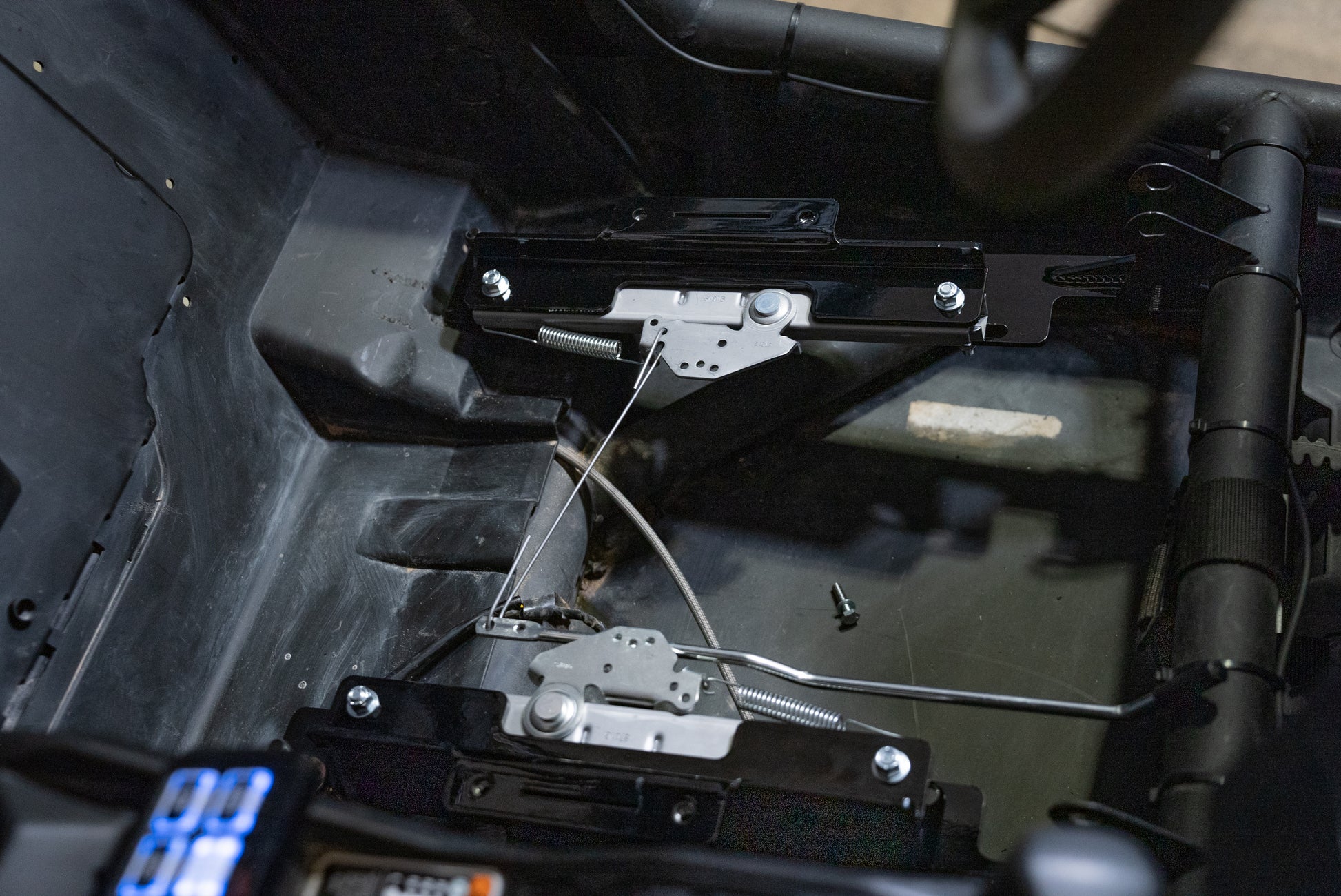 Stock Seat Mount & Slider Kit - Can-Am Maverick R and X3 image 1