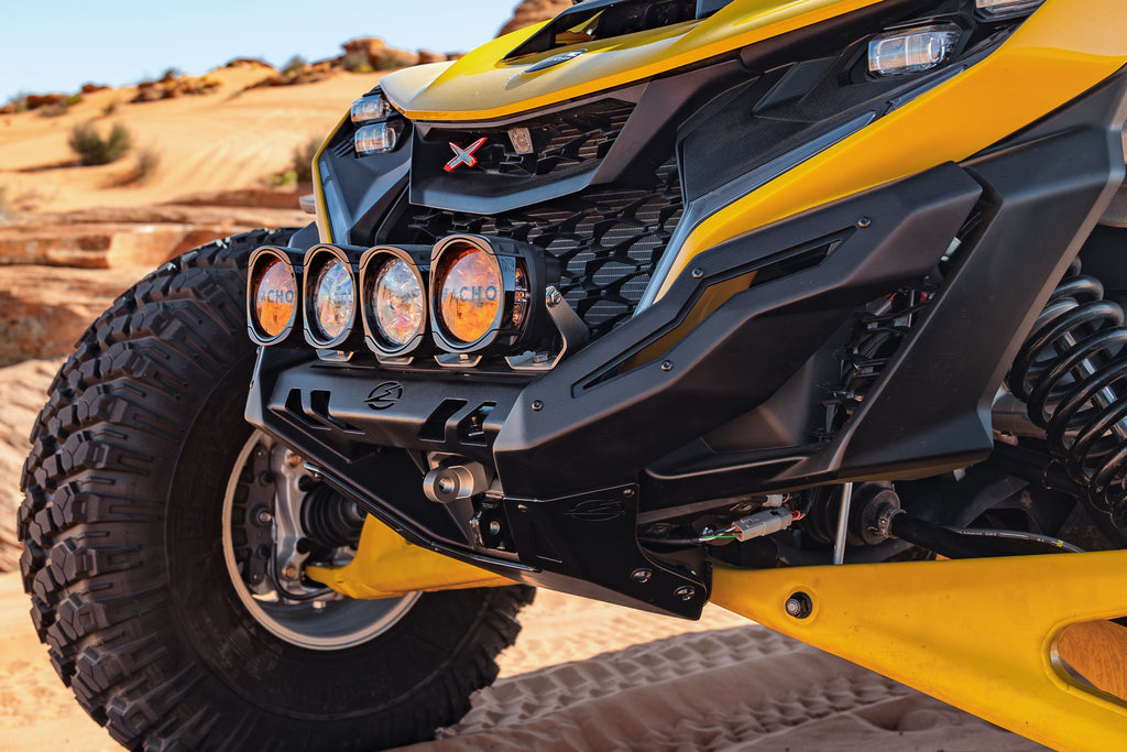 2024 to Current Maverick R Volt Front Winch Bumper image 2