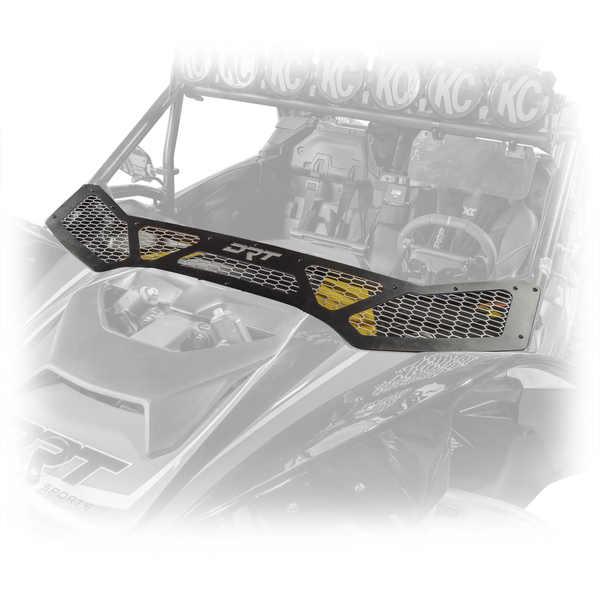 DRT Can-Am 2024+ Maverick R Aluminum Wind Diffuser image 0