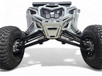 2017+ Can-Am X3 Maverick Machined Billet Front Winch Bumper (Clear Anodize) image 12