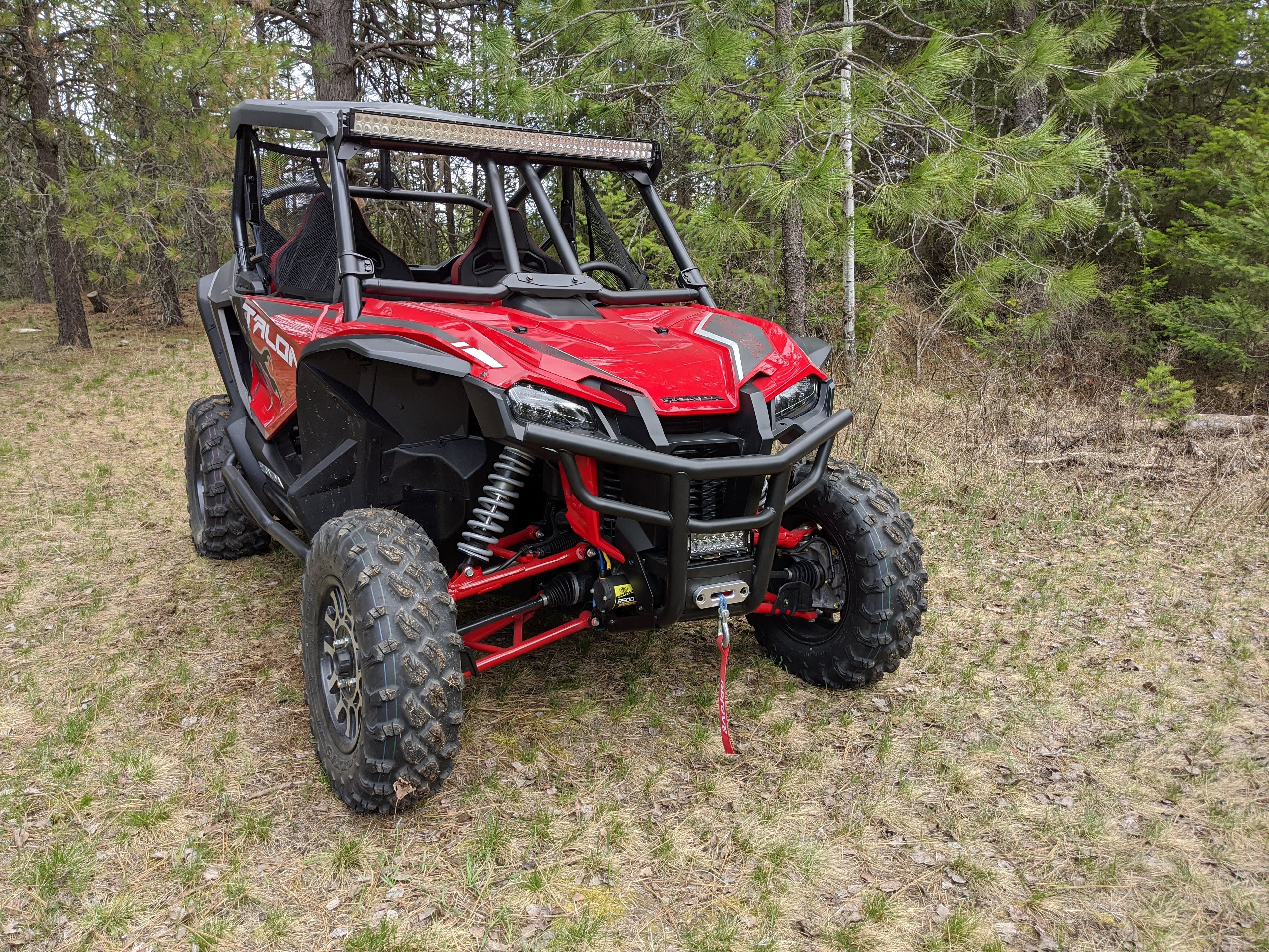 Honda Talon 1000R /X Front Winch Bumper image 3