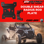Can-Am X3 Double Shear Radius Rod Plate - Utv Wolfpack image 1