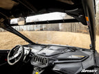Can-Am Maverick R Scratch-Resistant Full Windshield image 3