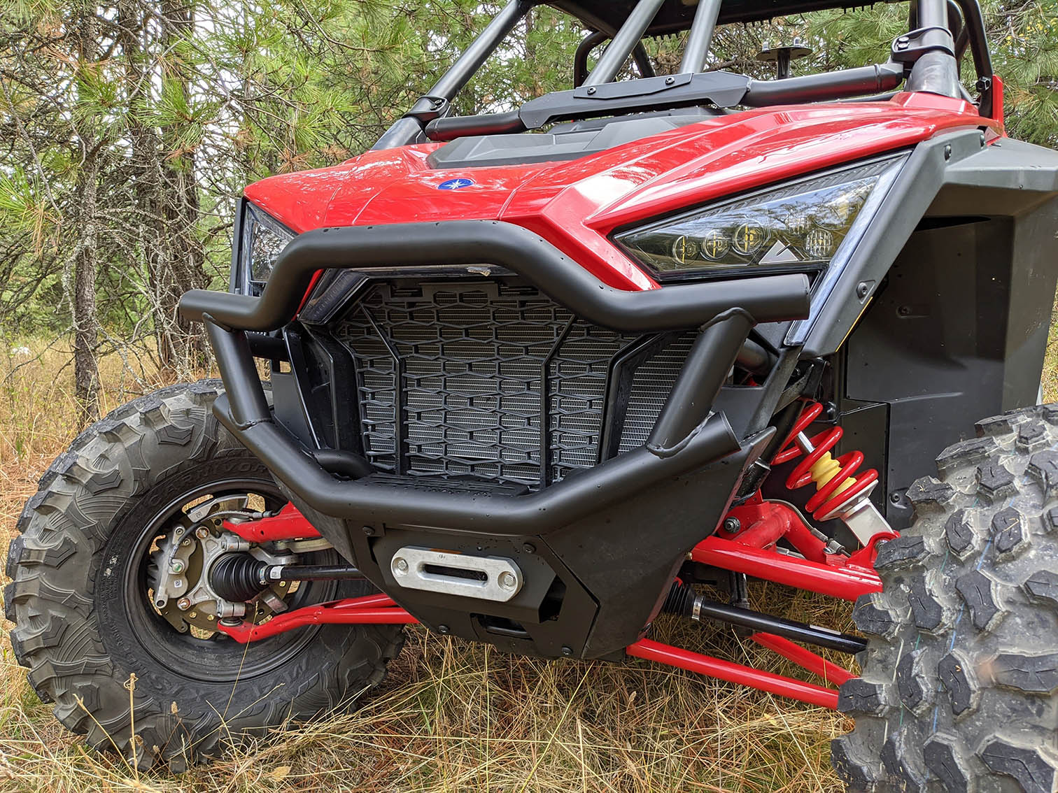 Rzr Pro Xp Front Winch Bumper - Aprove Usa image 3