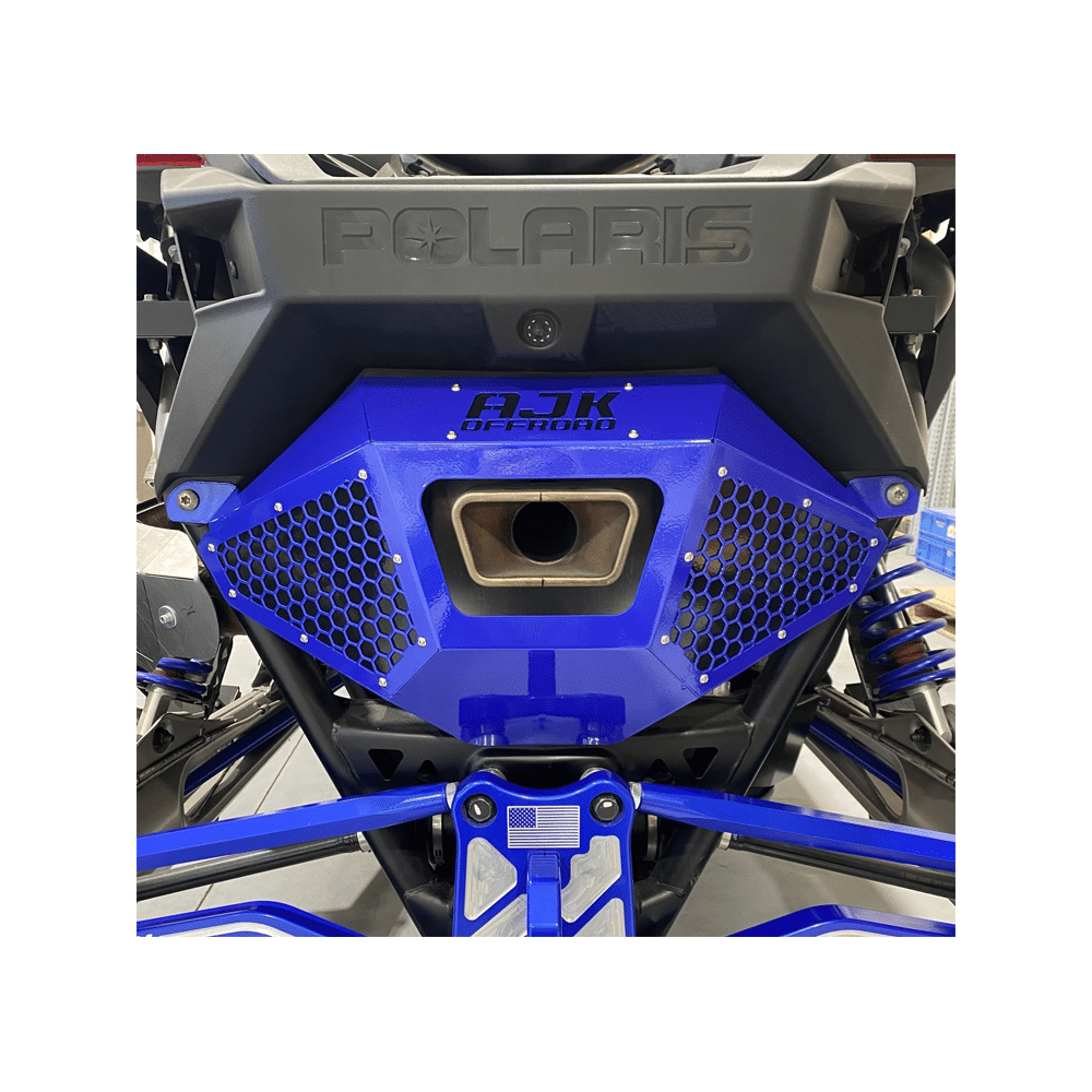 Polaris Pro R Exhaust Cover - Ajk Offroad image 0