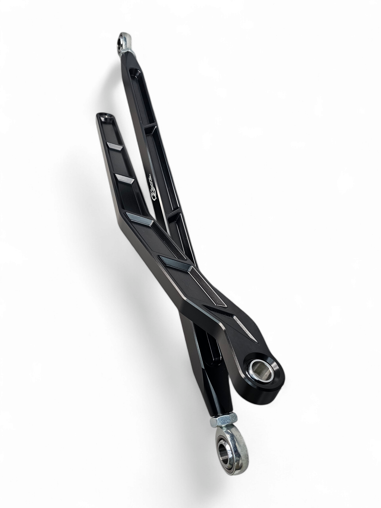 Polaris RZR Pro R, Pro S, Turbo R High Clearance Radius Rods in Black Finish image 3